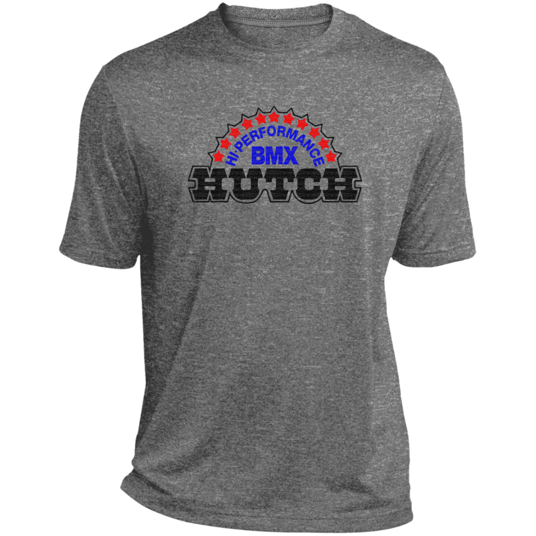 Vintage Distressed Look Hutch BMX Bike Heather Performance Tee