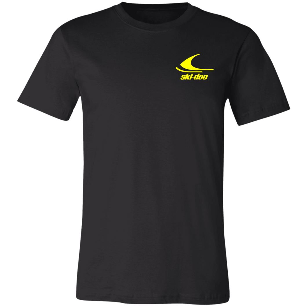 Vintage 1970s Style Ski-Doo Snowomobile Unisex Jersey Short-Sleeve T-Shirt