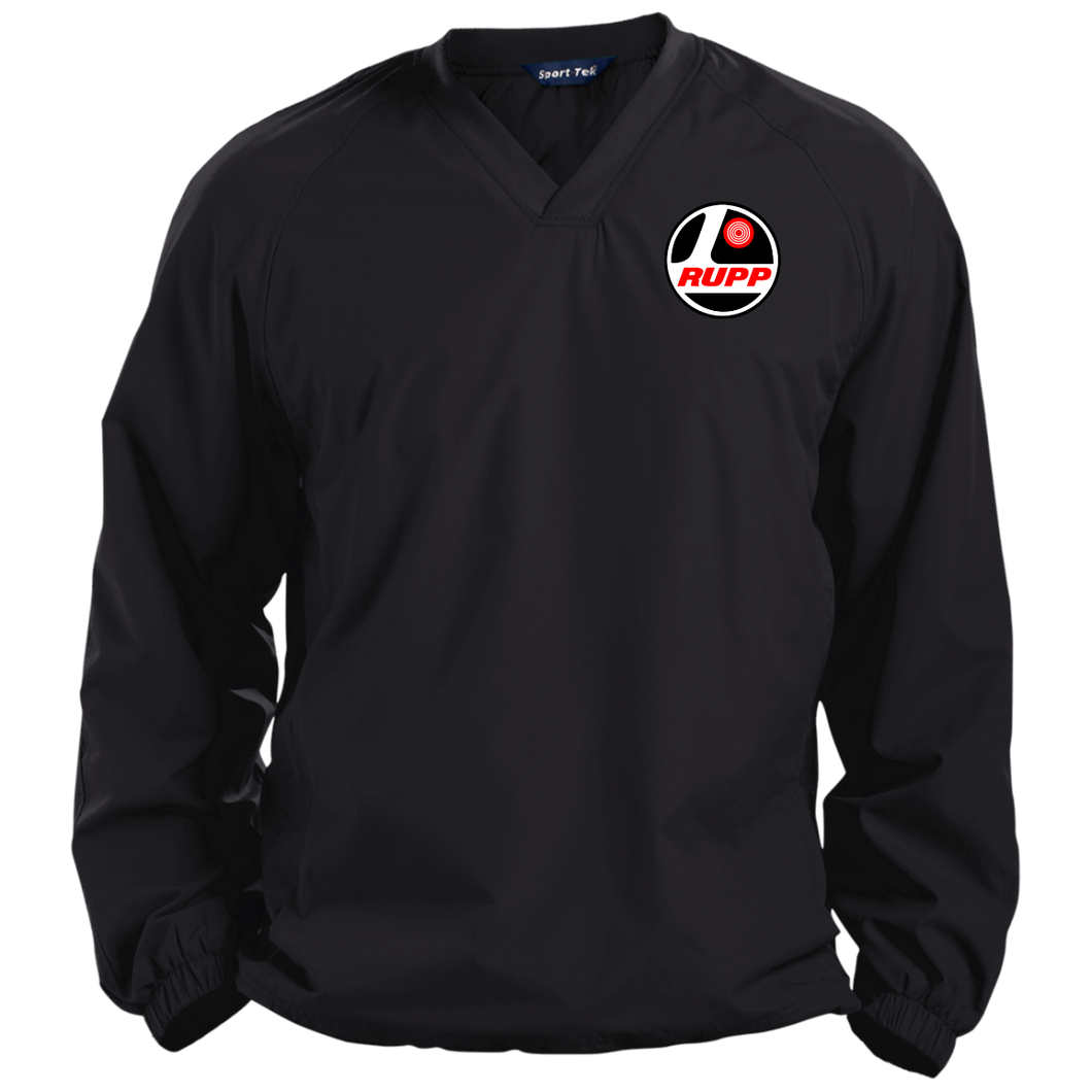 Vintage Rupp Snowmobile ATV Pullover V-Neck Windshirt