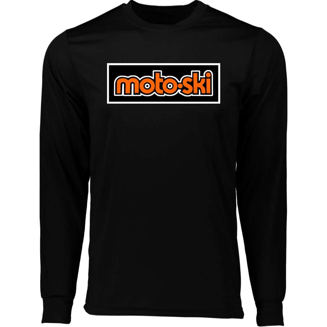 Vintage Moto-Ski Long Sleeve Moisture-Wicking Tee