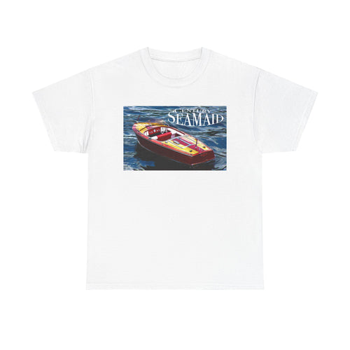 1952 Century Sea Maid Unisex Heavy Cotton Tee By Retro Boater