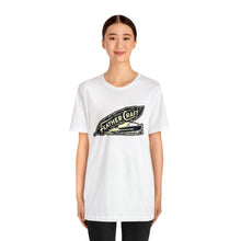 FeatherCraft Unisex Jersey Short Sleeve Tee by Retro Boater