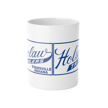 Holsclaw Trailer Sign White Ceramic Mug by Retro Boater