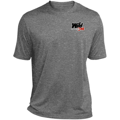 Vintage Wild One Roll-O-Flex Snowmobiles Heather Performance Tee