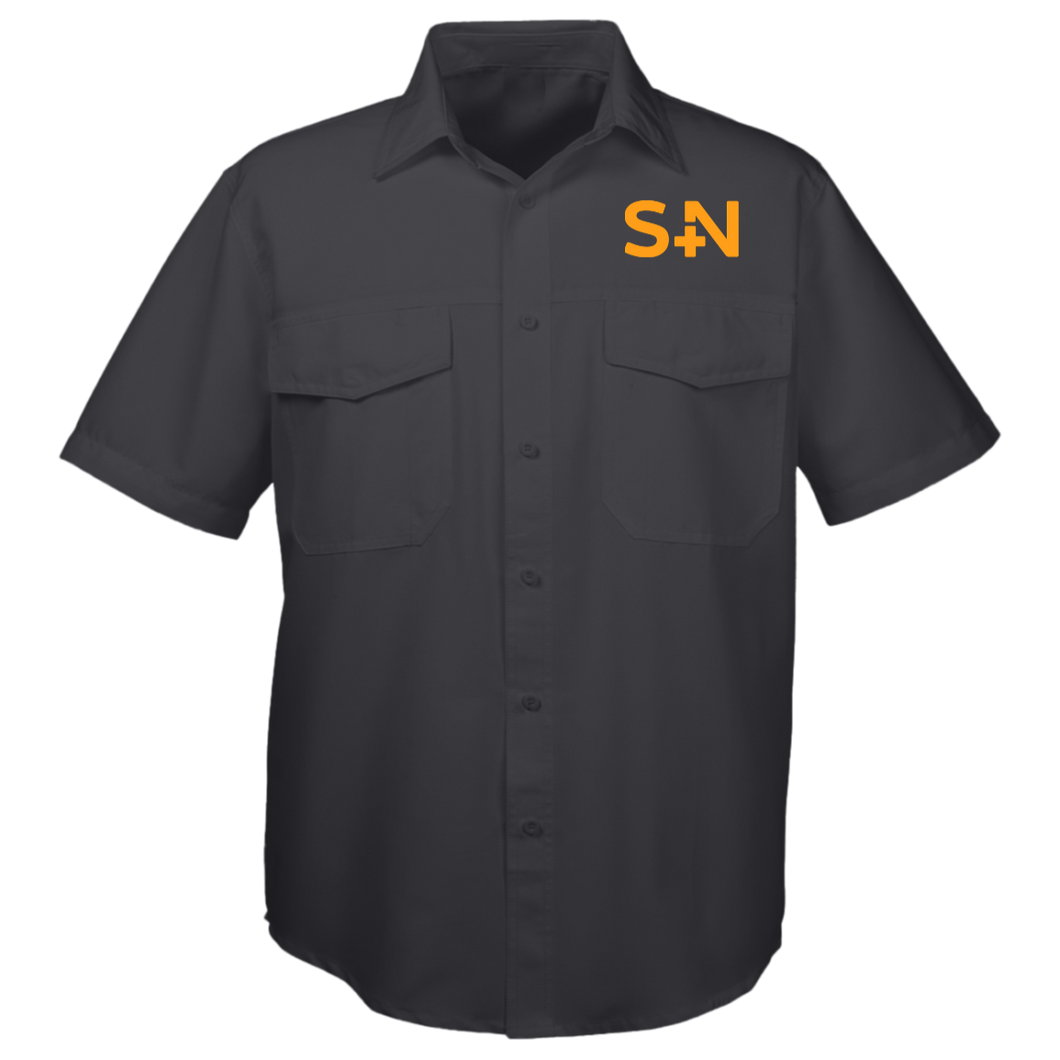 S&N M580 Harriton Mens Key West Short Sleeve Staff Shirt