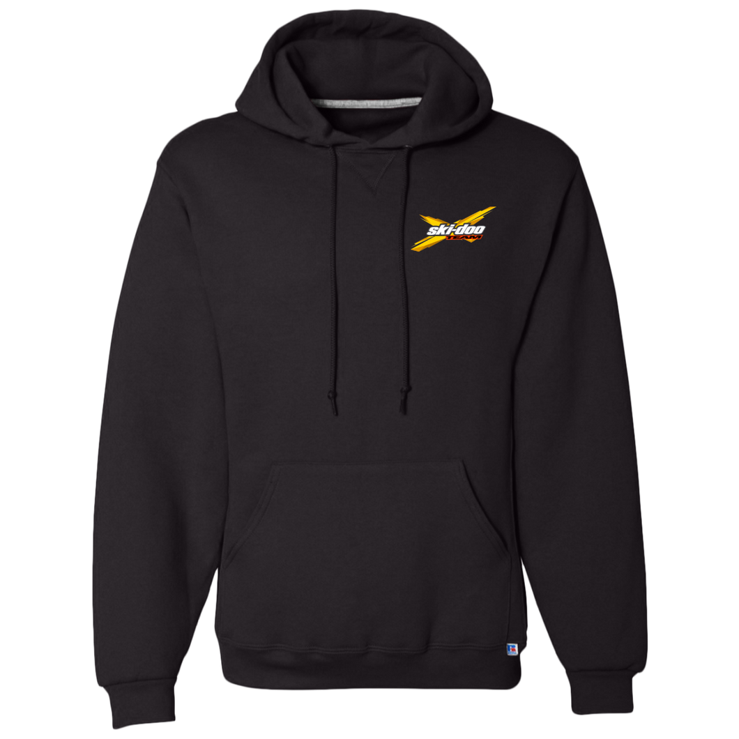 Late 1990s Classic Ski-Doo Snowmobiles Dri-Power Fleece Pullover Hoodie