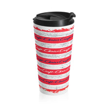 Vintage Chris Craft with Distressed Flag Stainless Steel Travel Mug