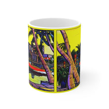 Vintage Dodge Runabout White Ceramic Mug by Retro Boater