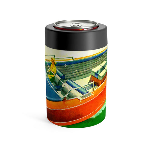 Vintage Chris Craft Utility Can Holder
