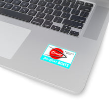 Dorsett Dealer Sign Kiss-Cut Stickers by Retro Boater
