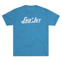 Vintage Sno-Jet Snowmobiles Men's Tri-Blend Crew Tee