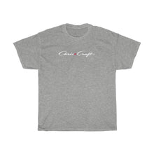 Vintage 1950 Chris Craft Sedan Unisex Heavy Cotton Tee by Retro Boater