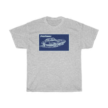 1962 Split Window Corvette Unisex Heavy Cotton Tee by SpeedTiques