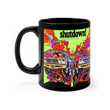 Mopar Plymouth Roadrunner Superstock Black mug 11oz by SpeedTiques