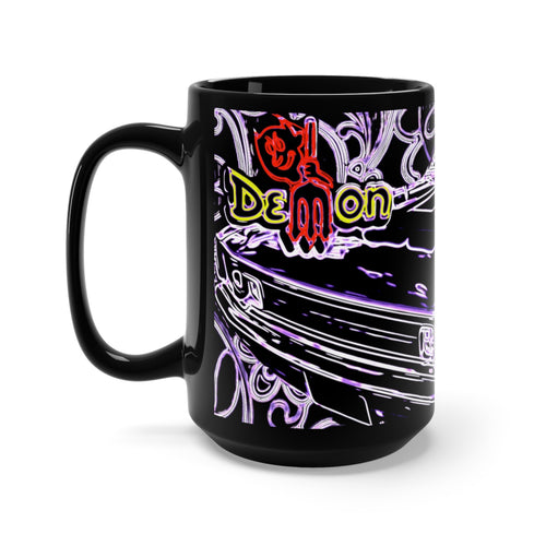 1972 Dodge Demon Black Mug 15oz by SpeedTiques