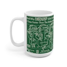 Vintage Wizard Engine Co. Ceramic Mug 15oz