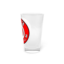 Plymouth Dodge Mopar 383 Pie Tin Pint Glass, 16oz