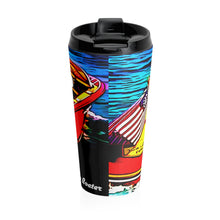 Vintage Chris Craft Capri Stainless Steel Travel Mug