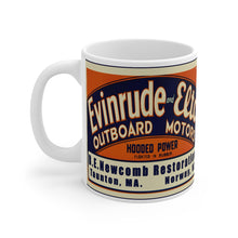 Evinrude Deep B.E. Newcomb Restorations Mug 11oz by Retro Boater
