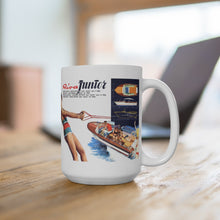 Vintage Riva Junior Advertisement White Ceramic Mug by Classic Boatwear