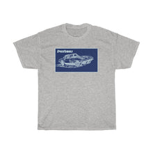 1962 Split Window Corvette Unisex Heavy Cotton Tee by SpeedTiques