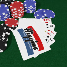Vintage Red White Blue Higgins Boat Company Custom Poker Cards