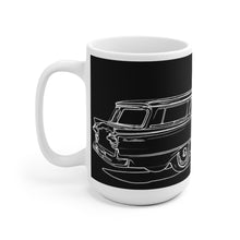 1958 Ford Ranch Wagon White Ceramic Mug by SpeedTiques
