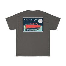 Vintage 1950 Chris Craft Sedan Unisex Heavy Cotton Tee by Retro Boater