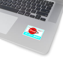 Dorsett Dealer Sign Kiss-Cut Stickers by Retro Boater