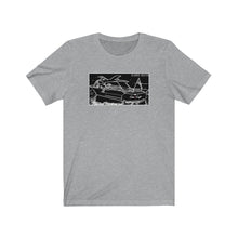 1962 Chris Craft Continental Hardtop Gullwing Unisex Jersey Short Sleeve Tee by Classic Boater