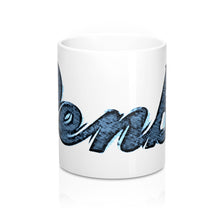 Penbo Logo in Vintage Blue Style Mugs by Retro Boater