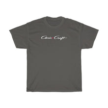 Vintage 1950 Chris Craft Sedan Unisex Heavy Cotton Tee by Retro Boater