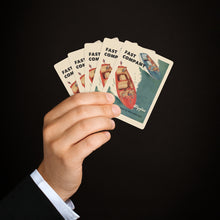 Classic Higgins Boat Ad Custom Poker Cards