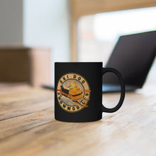 Vintage Distressed Look 1970 Ski-doo Snowmobile Black mug 11oz by SpeedTiques