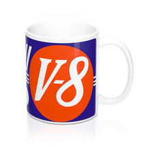 Gray Marine Fireball V8 Mugs by Retro Boater