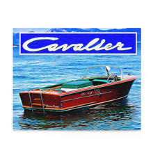 Vintage Late 50s Chris Craft Cavalier Ski Boat Puzzle (120, 252)