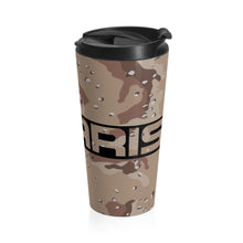 Classic Polaris Desert Storm Camo ATV UTV Stainless Steel Travel Mug