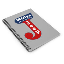 Willys Jeep Spiral Notebook - Ruled Line by SpeedTiques