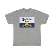 Corona COVID Beer Spoof Unisex Heavy Cotton Tee