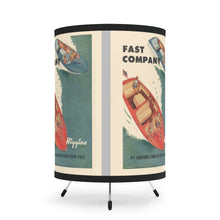 Classic Higgins Boat Tripod Lamp with High-Res Printed Shade, US/CA plug