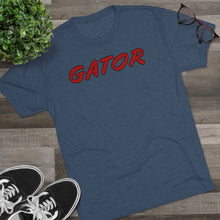 Vintage Gator Trailers Unisex Tri-Blend Crew Tee