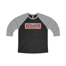 Kermath Engines Unisex Tri-Blend 3/4 Raglan Tee by Retro Boater