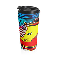 Vintage Chris Craft Capri Stainless Steel Travel Mug