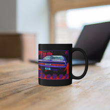 1970 Dodge Challenger Greg Franz Plum Shakey 11oz Black Mug