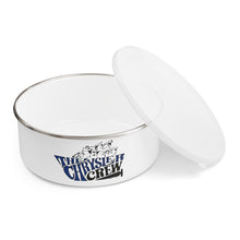 Retro Styled The Chrysler Crew Image Enamel Bowl by Retro Boater