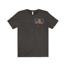 Retro Boater Logo with Back Graphic Unisex Jersey Short Sleeve Tee