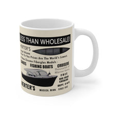 Herter's Boats White Ceramic Mug by Retro Boater