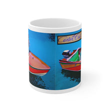 Carter Craft White Ceramic Mug by Retro Boater
