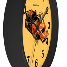 Twin Track Moto-Ski 1981 Wall clock by Snowtiques