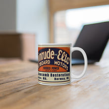 Evinrude Deep B.E. Newcomb Restorations Mug 11oz by Retro Boater